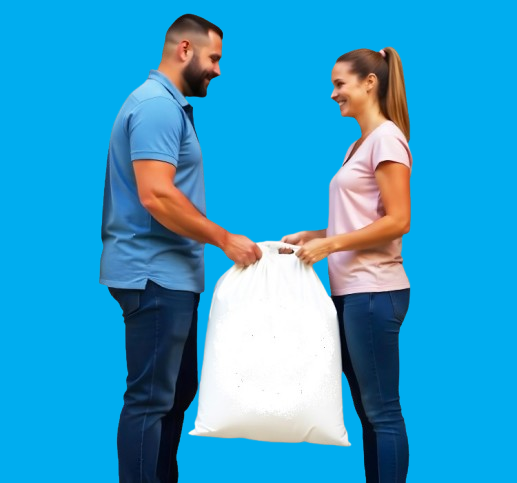 Fresh folded home laundry